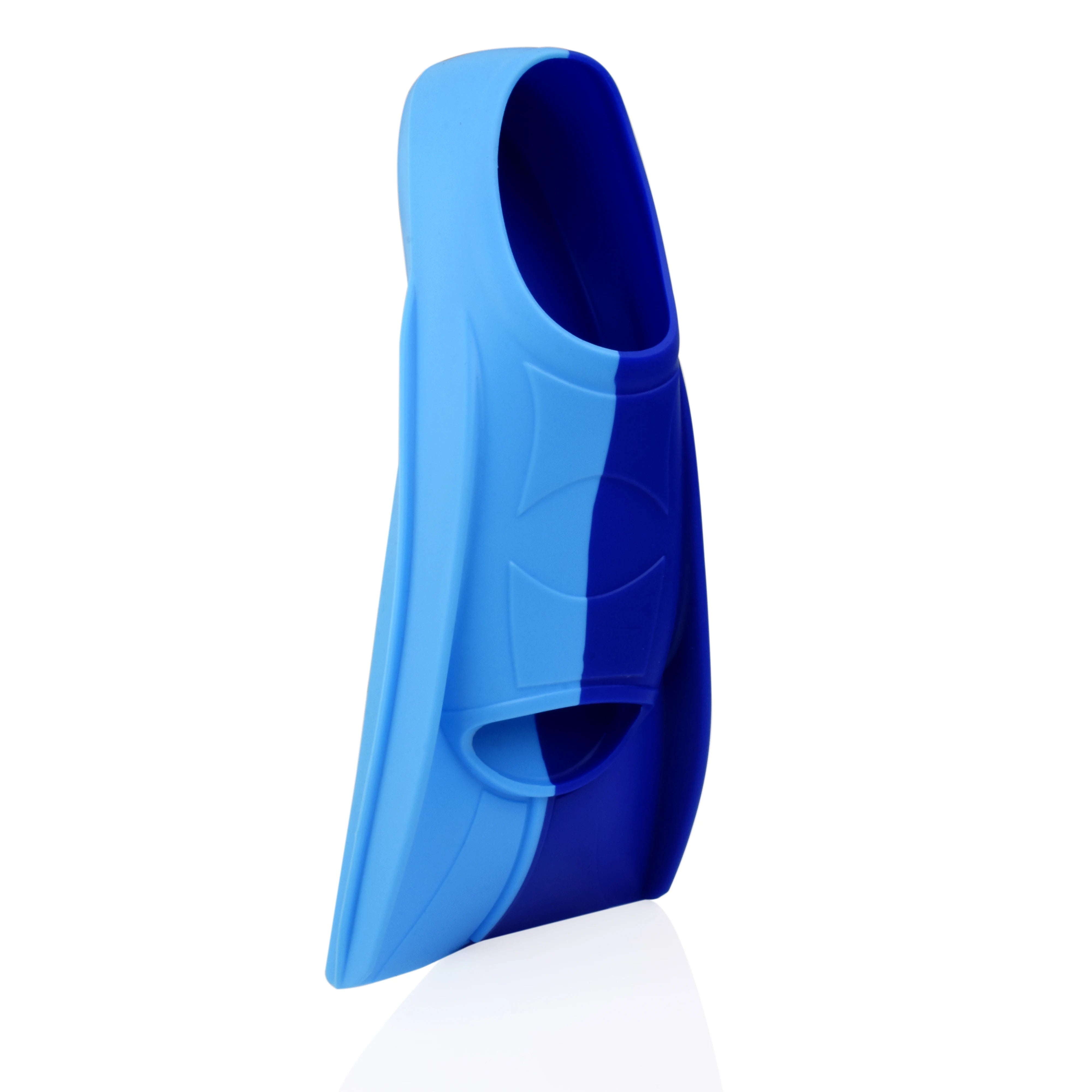 Short Silicone Swimming Flippers for Adults Training