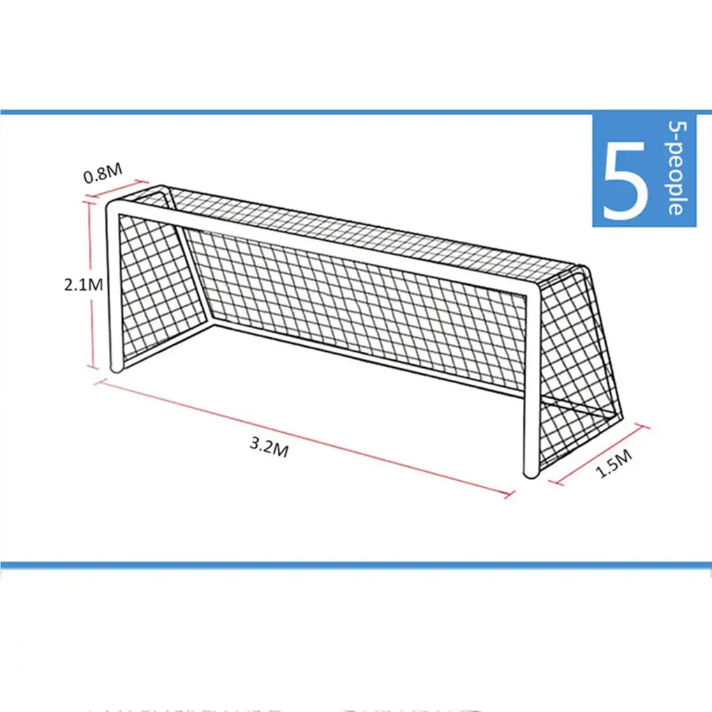 Outdoor Soccer Goal Net: Durable Replacement for Training and Practice