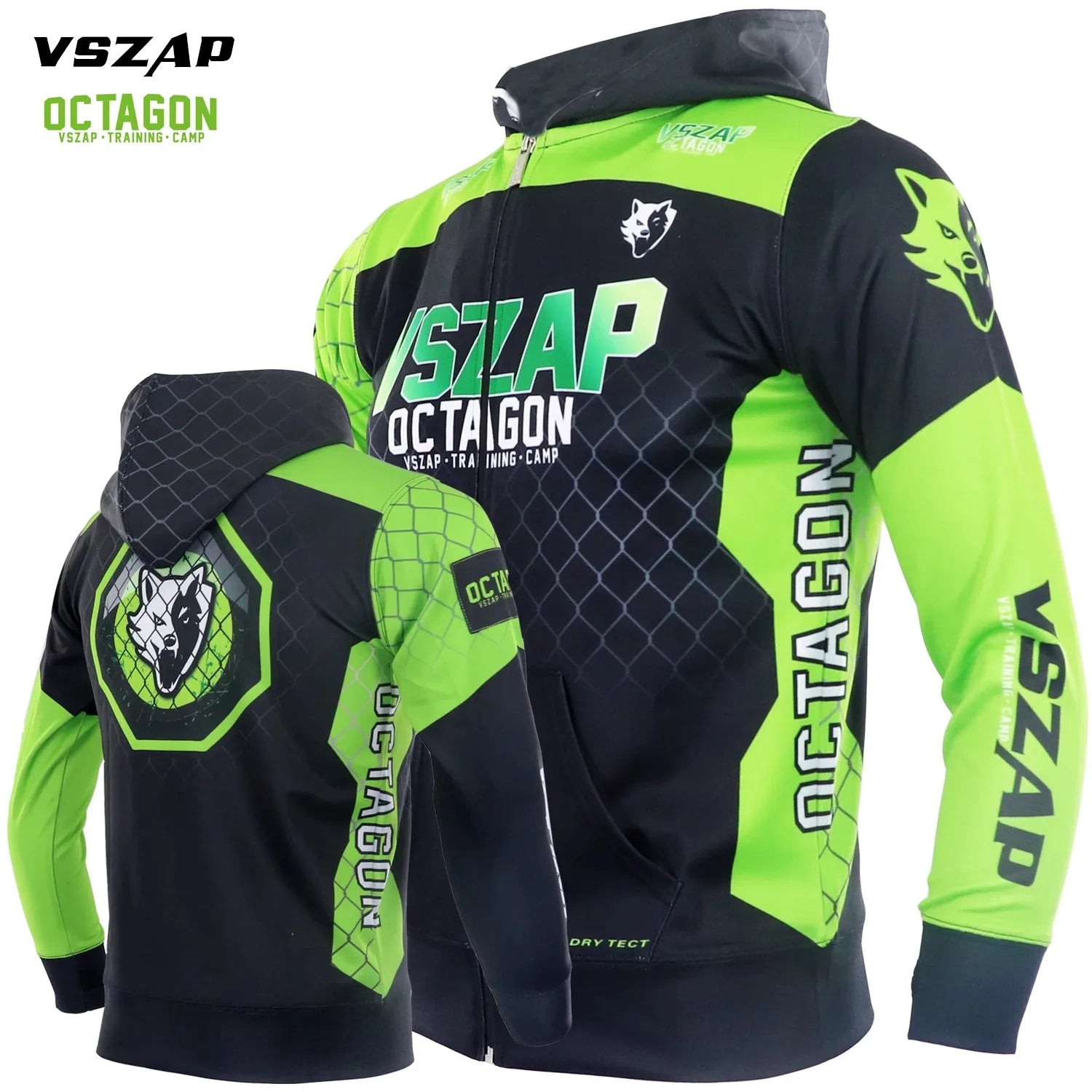 Autumn & Winter Training Jacket – Hooded Sweatshirt for MMA, Running & Jiu-Jitsu