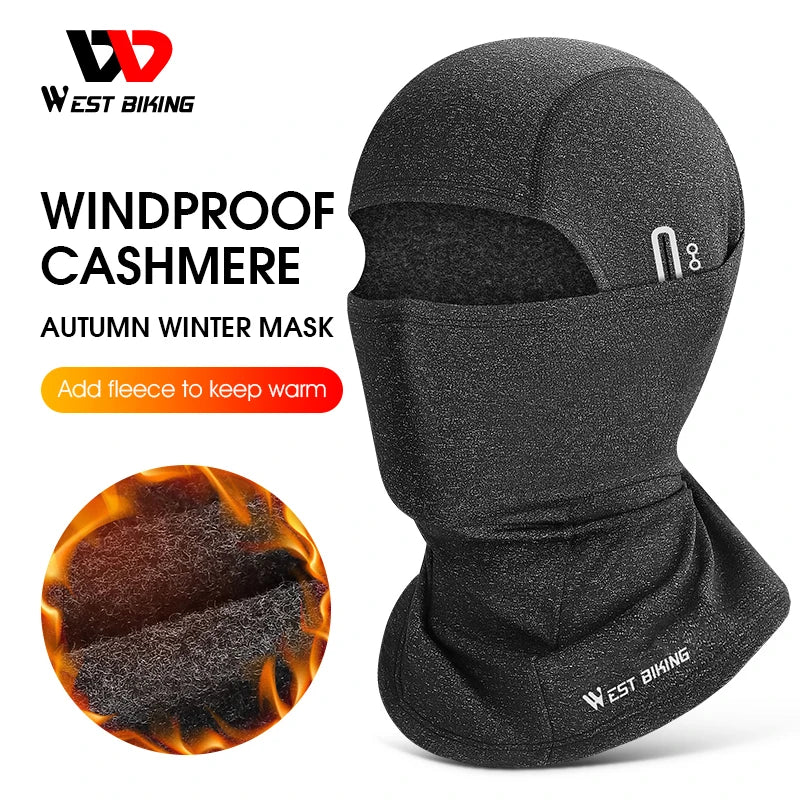 🧣 WEST BIKING Winter Balaclava Fleece | Windproof Neck Warmer for Men & Women | Cycling, Ski, Motorcycle, Running