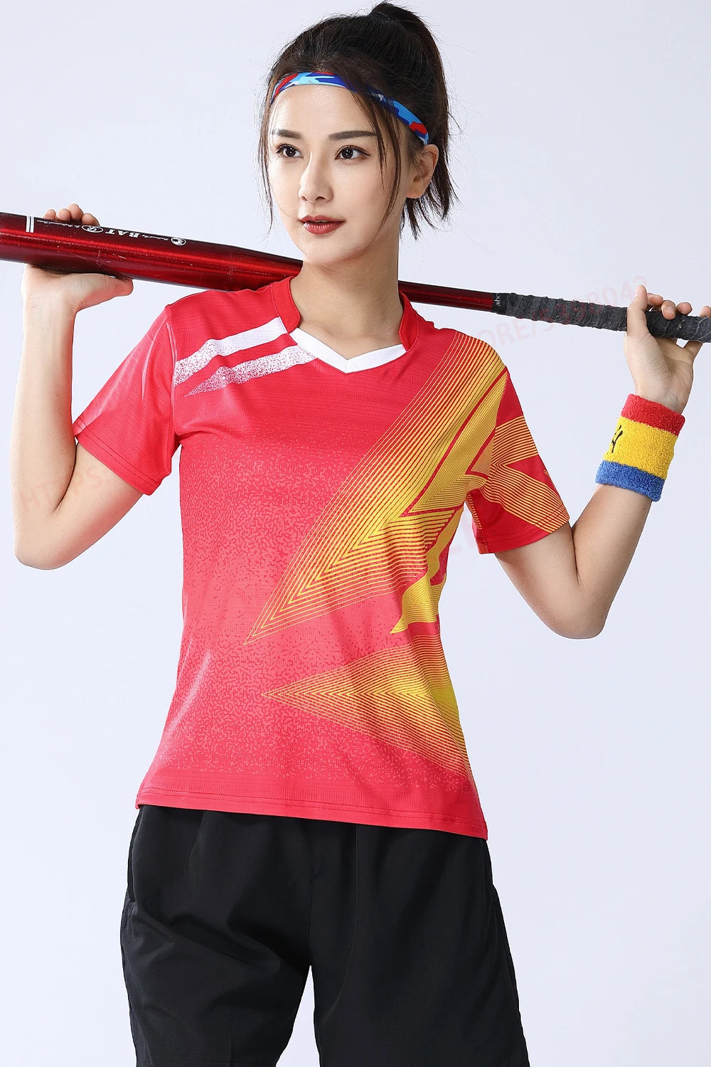 Women's Table Tennis & Badminton Sports T-Shirt – Quick-Dry & Stylish