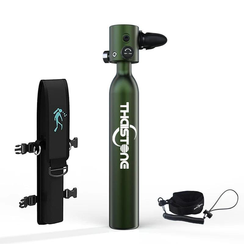 Mini Scuba Diving Tank 0.5L Oxygen Cylinder Set