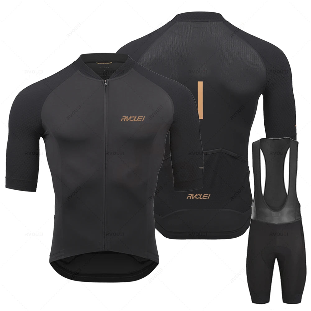 Pro Team Cycling Jersey Set - Breathable Road Bike Wear for Men 🚴‍♂️