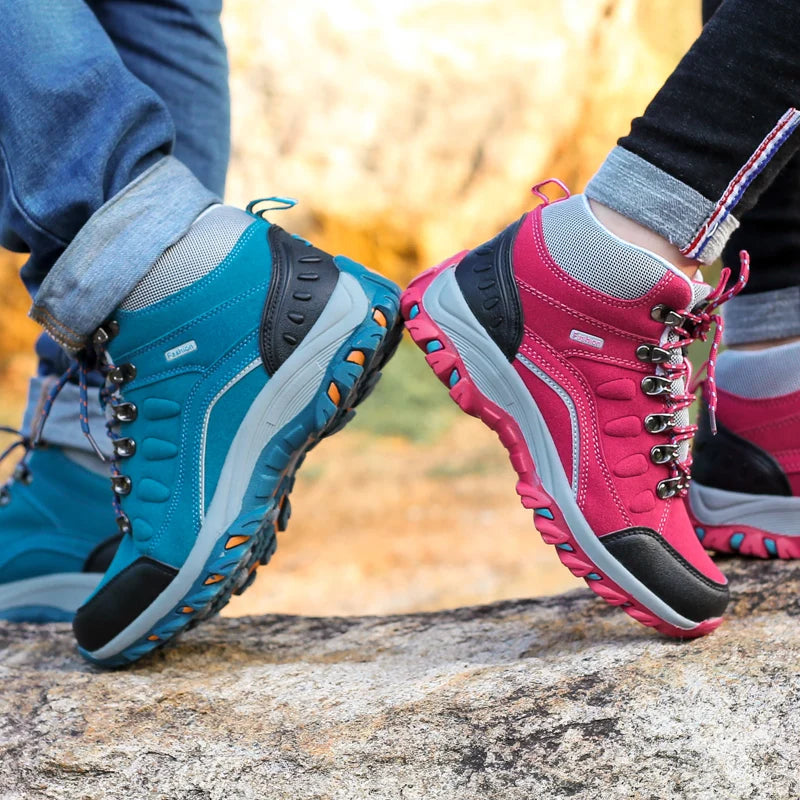 Unisex 2024 Hiking Boots - Comfortable Mountain Trekking and Climbing Shoes for Men and Women