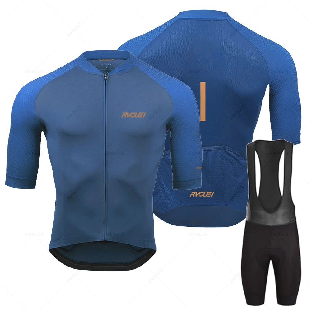 Pro Team Cycling Jersey Set - Breathable Road Bike Wear for Men 🚴‍♂️