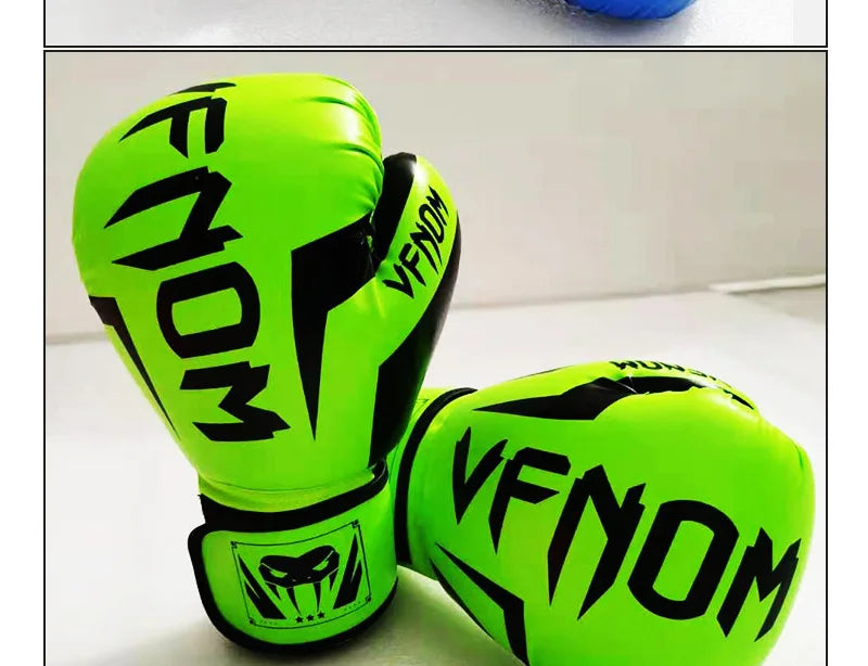 Professional Boxing Gloves for All Ages: 6-16 Oz Sanda, Muay Thai, Taekwondo, and More