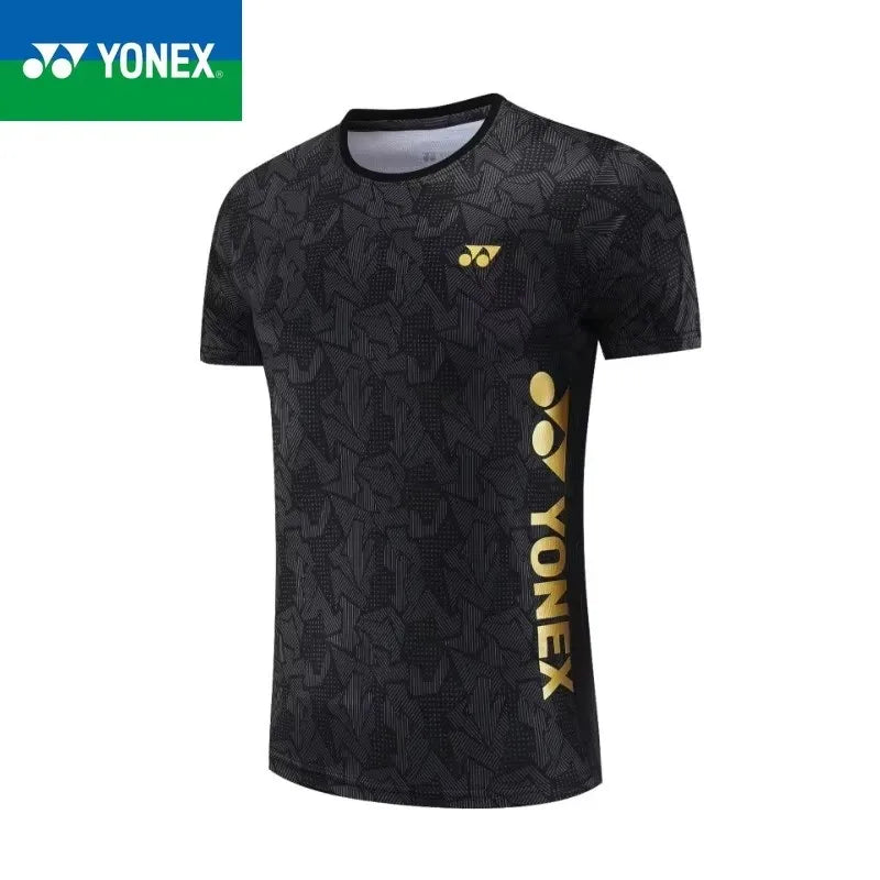 👕 YONEX 2024 Quick-Drying Breathable Badminton Jersey | Unisex Sports Cultural Shirt | Short Sleeves