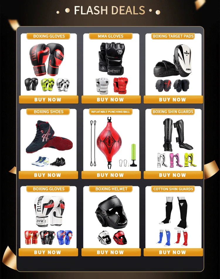 🥋 FIVING - 1 Pair MMA Boxing Shin Guards & Ankle Support | Men & Women Kickboxing, Karate, Sanda, Muay Thai Protectors