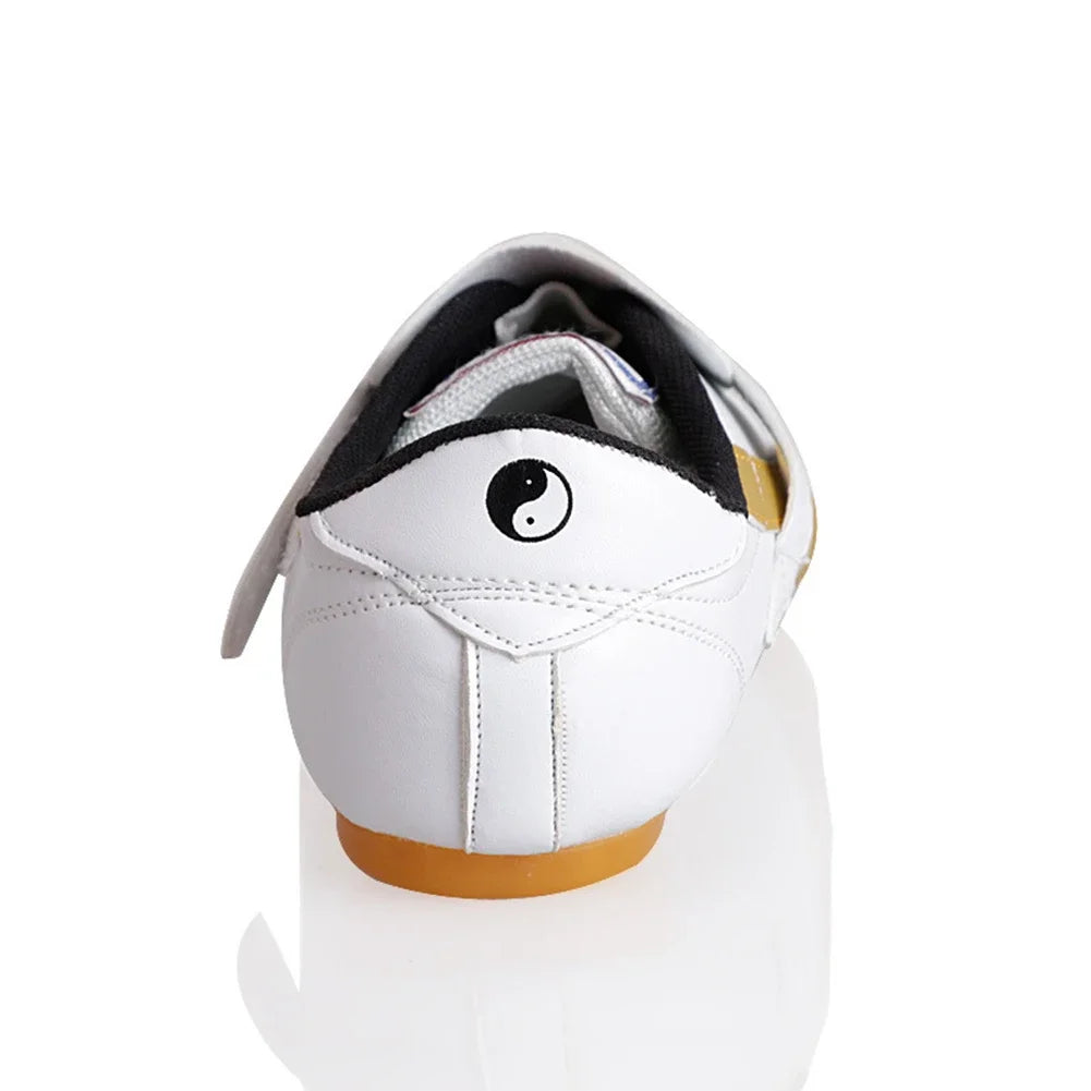 Breathable White Taekwondo Shoes Kung Fu Shoes Wushu Taichi Karate Martial Arts Wrestling Fighting Sneakers