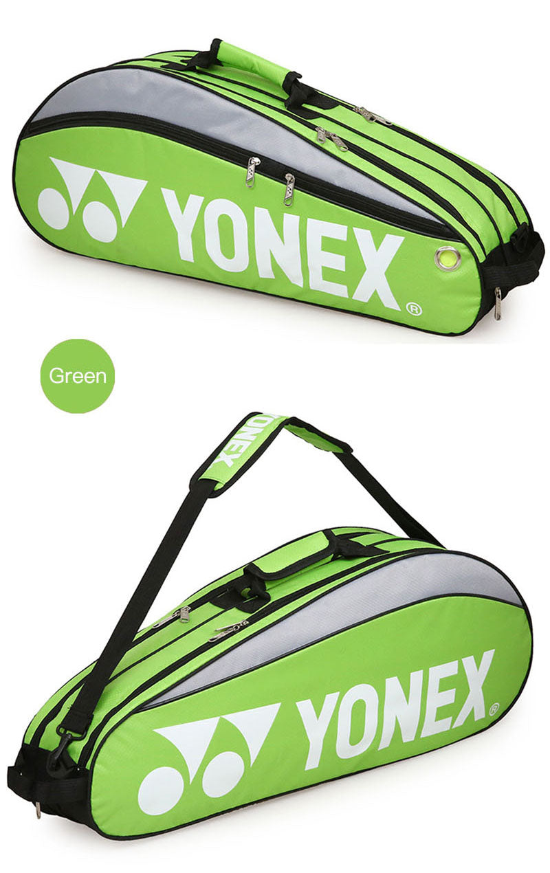 🎾 YONEX Original Badminton Bag | Max for 3 Rackets with Shoes Compartment | Sports Bag for Men & Women