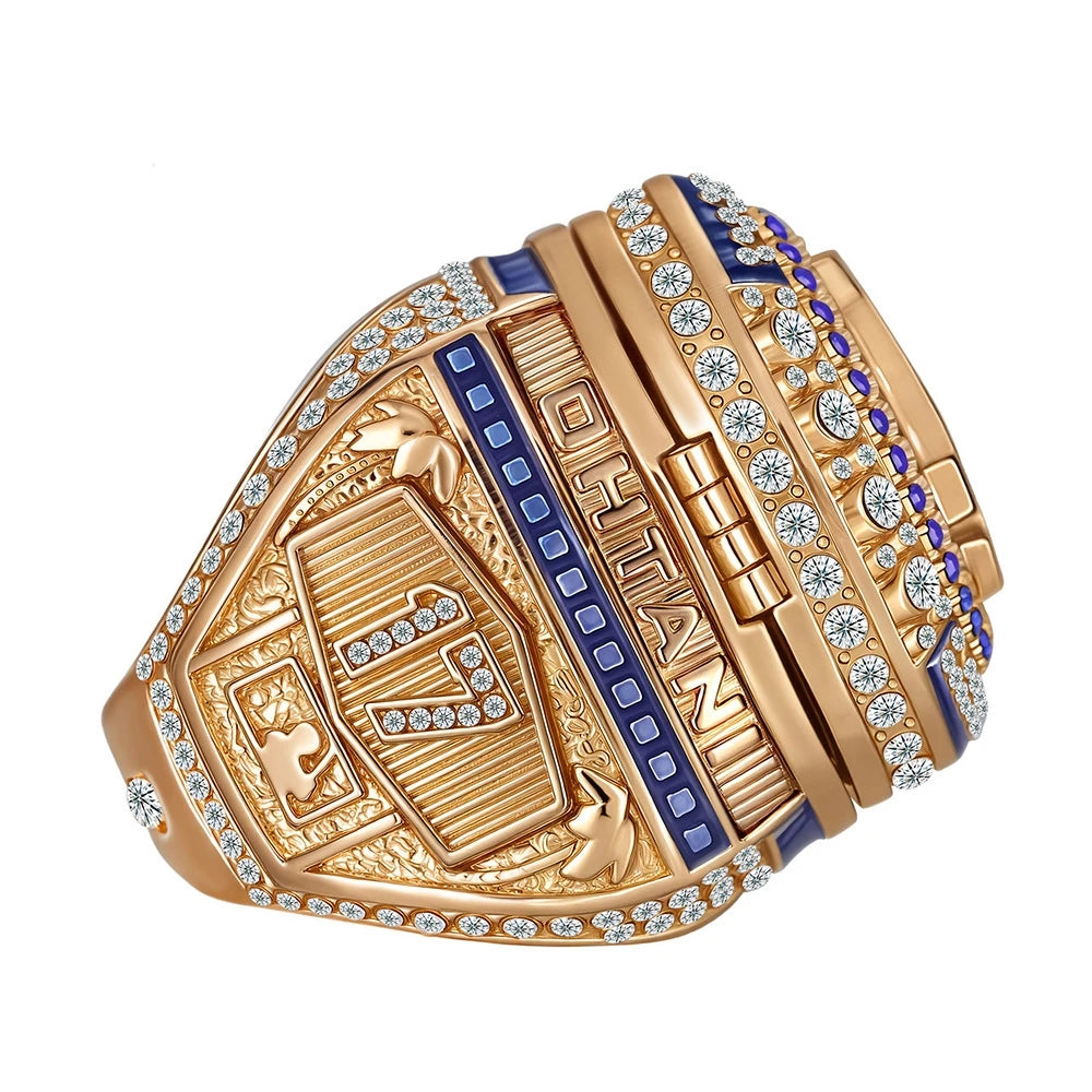 Creative 2024 Championship Ring Trophy Set Sports Souvenir