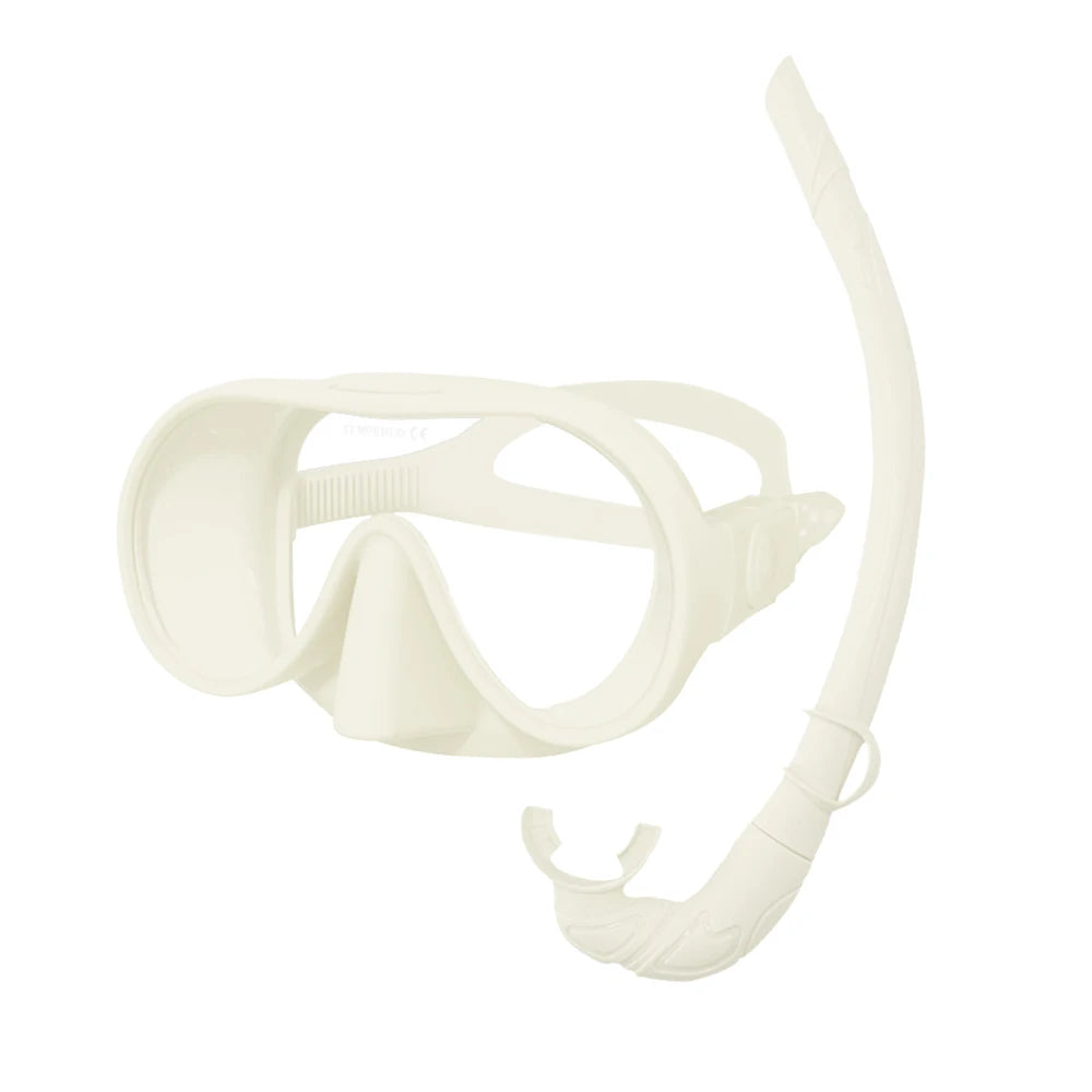 180° Full Face Diving Mask with Anti-Fog Snorkel Tube