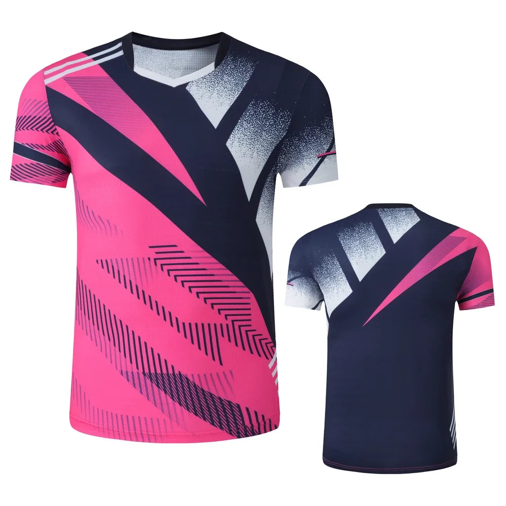 Sports Tennis Shirts for Men, Women, & Kids – Badminton, Table Tennis, Ping Pong, Soccer, & Gym Jerseys