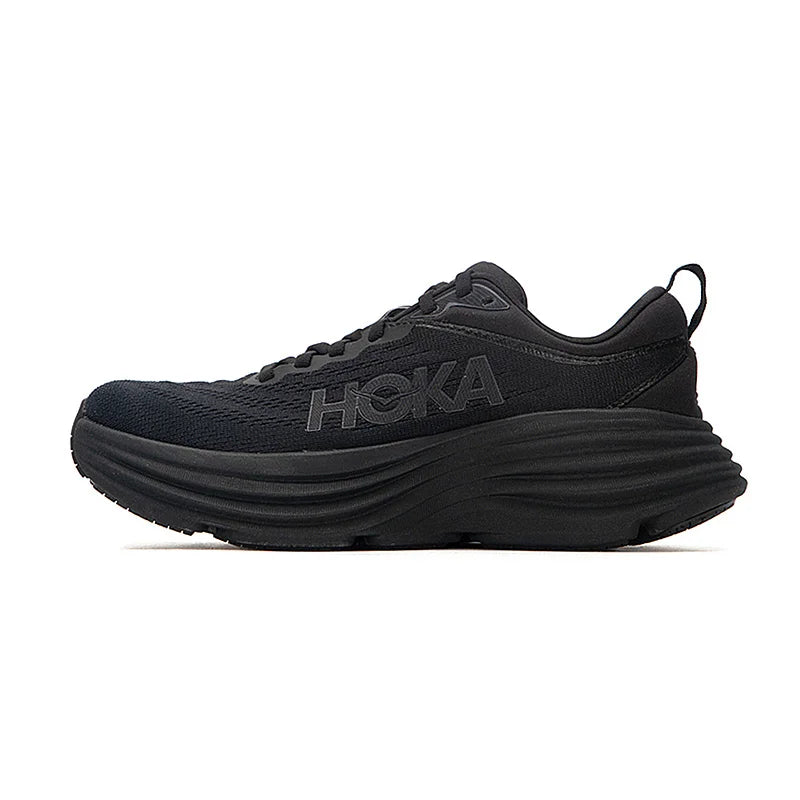 Hoka One One Sport Running Shoes Bondi 8 Breathable Road Runs Shoes Men Sport Shoes Lifestyle Outdoor Sneaker Women