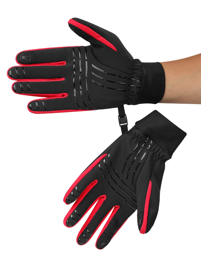 🧤 INBIKE Winter Cycling Gloves | Warm Fleece Waterproof Gloves for Men & Women | Touchscreen Biking Gear