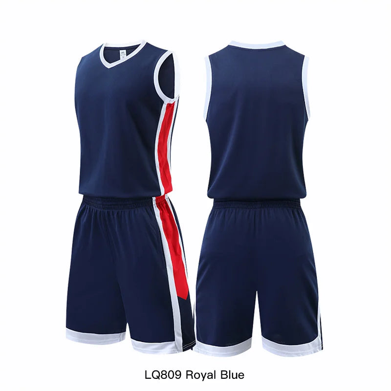 🏀 Customizable Basketball Jersey for Kids & Adults | Quick-Drying Training Uniforms & Tracksuits