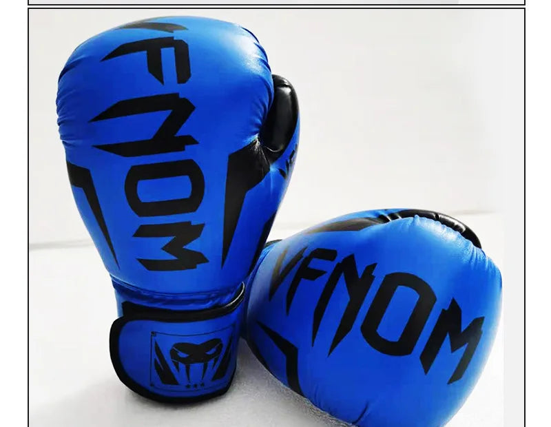 Professional Boxing Gloves for All Ages: 6-16 Oz Sanda, Muay Thai, Taekwondo, and More