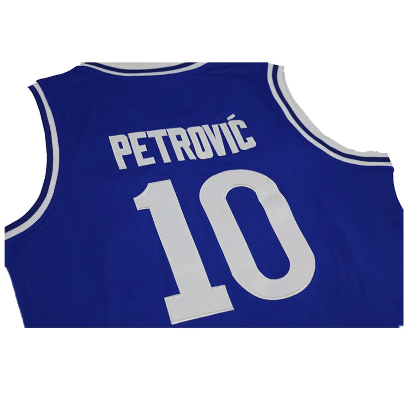 10 Basketball Jersey Blue 2024