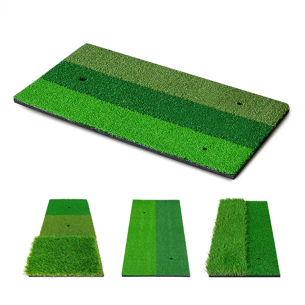 PGM Golf Hitting Mat | Durable PP Grass Pad for Indoor & Outdoor Practice | Golf Training Aids