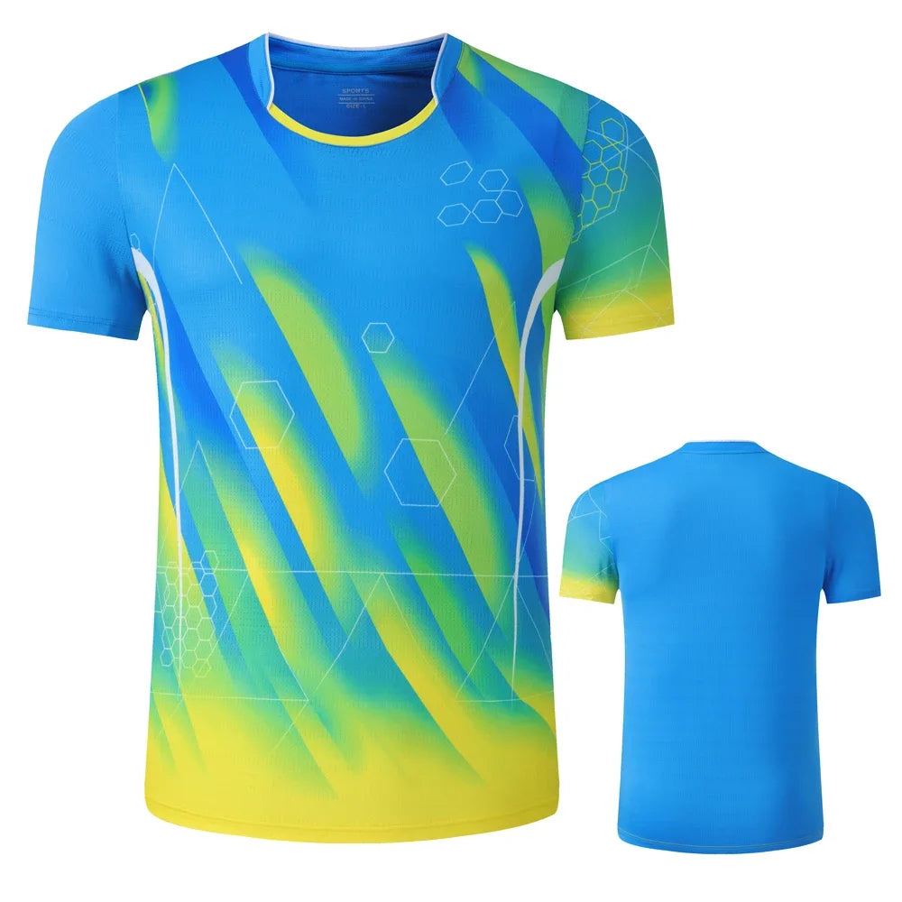 Sports Tennis Shirts for Men, Women, & Kids – Badminton, Table Tennis, Ping Pong, Soccer, & Gym Jerseys