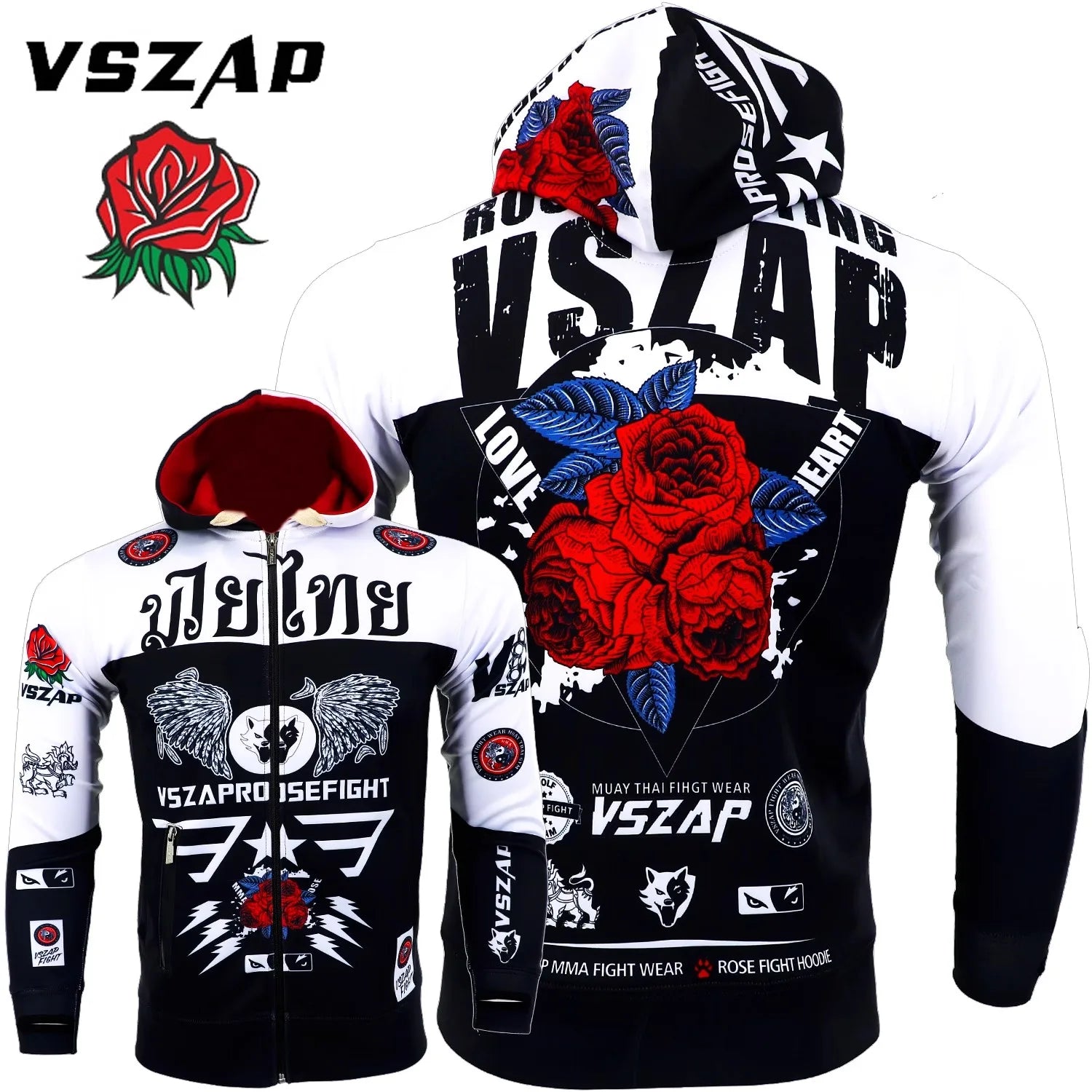 Autumn & Winter Training Jacket – Hooded Sweatshirt for MMA, Running & Jiu-Jitsu