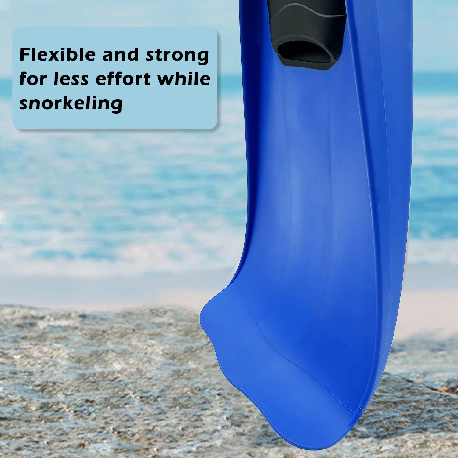 Adult Silicone Swim Training Fins for Scuba and Snorkeling
