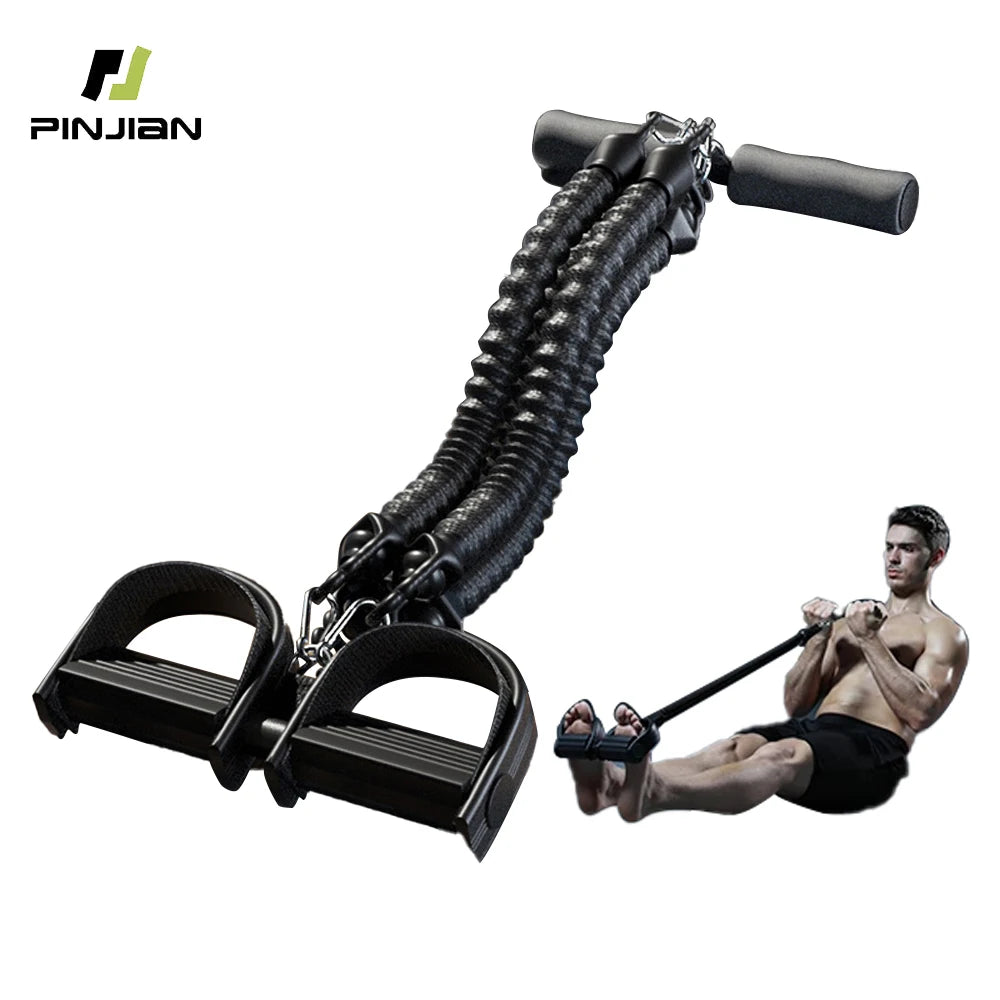 💪 Pedal Tension Rope Puller | Multi-Functional Resistance Band for Home Fitness | Men’s Gym Equipment