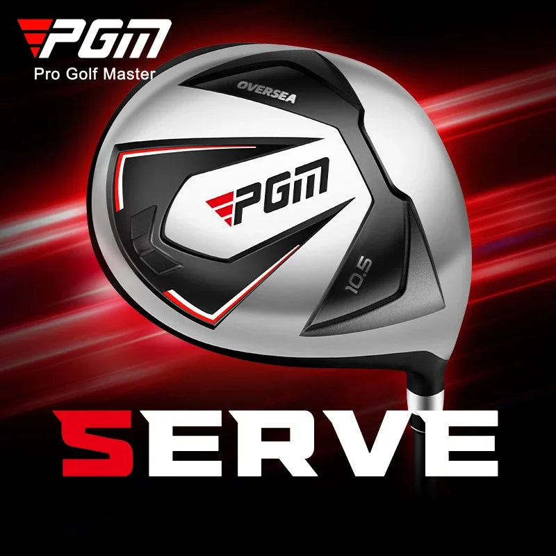 PGM Men's Right-Handed Golf Club Set: Complete Beginner's Full Set with High Fault Tolerance