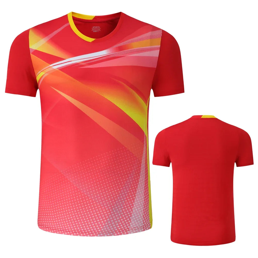 Sports Tennis Shirts for Men, Women, & Kids – Badminton, Table Tennis, Ping Pong, Soccer, & Gym Jerseys