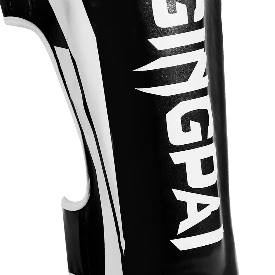 🥊 Gingpai Thicker Boxing Shin Guards - Superior Protection for Kickboxing and MMA 🥊