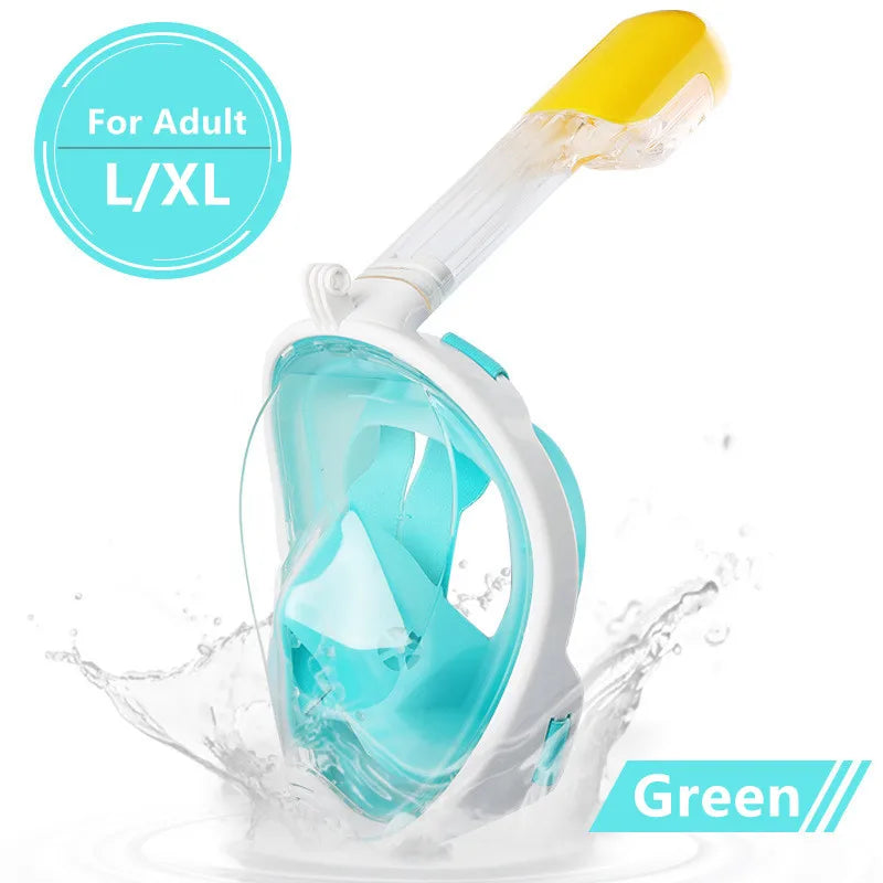 Full Face Anti-Fog Diving Mask for Adults and Kids