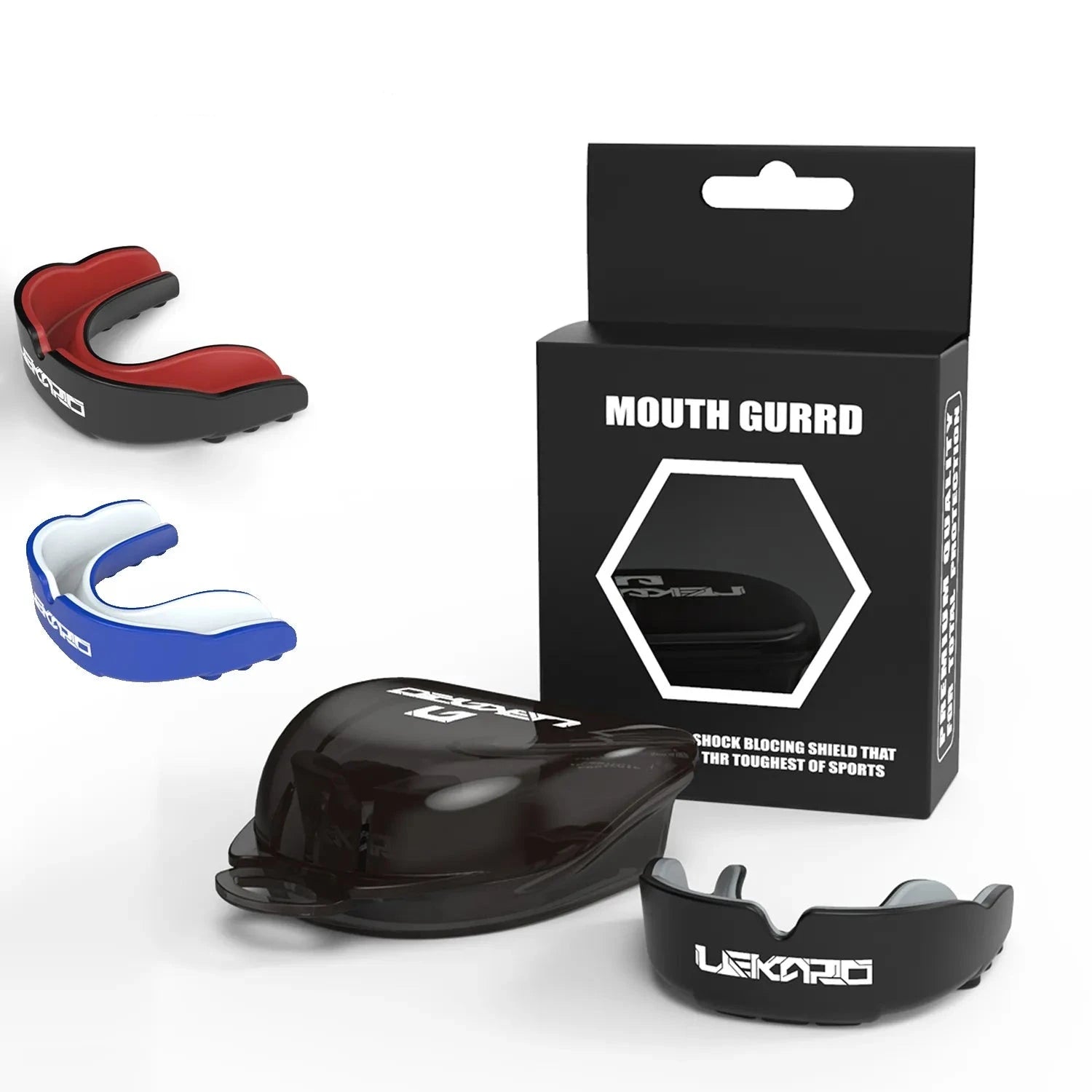 Protective Fighting Mouth Guard - Essential Gear for Martial Arts, Boxing, and Contact Sports