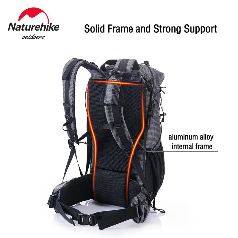 🎒 Naturehike Hiking Backpack | 60+5L Large Capacity Outdoor Sports Bag | Ergonomic Waterproof Camping & Travel Backpack