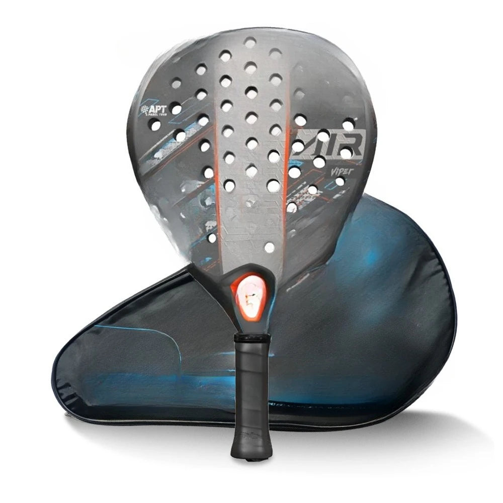 Carbon Fiber Beach Tennis Racket with Bag 38mm