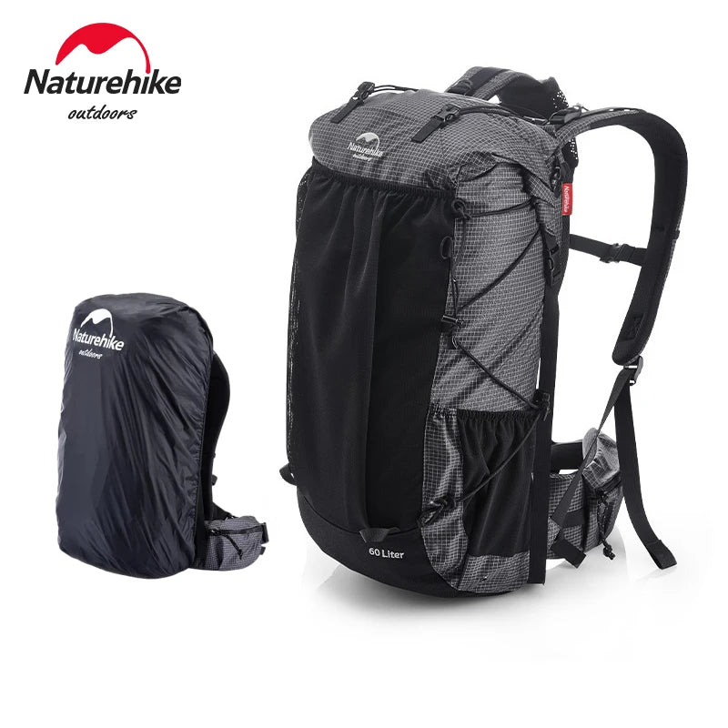 🎒 Naturehike Hiking Backpack | 60+5L Large Capacity Outdoor Sports Bag | Ergonomic Waterproof Camping & Travel Backpack