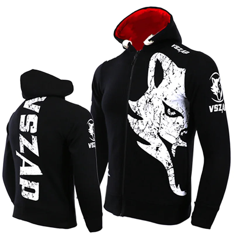 Autumn & Winter Training Jacket – Hooded Sweatshirt for MMA, Running & Jiu-Jitsu