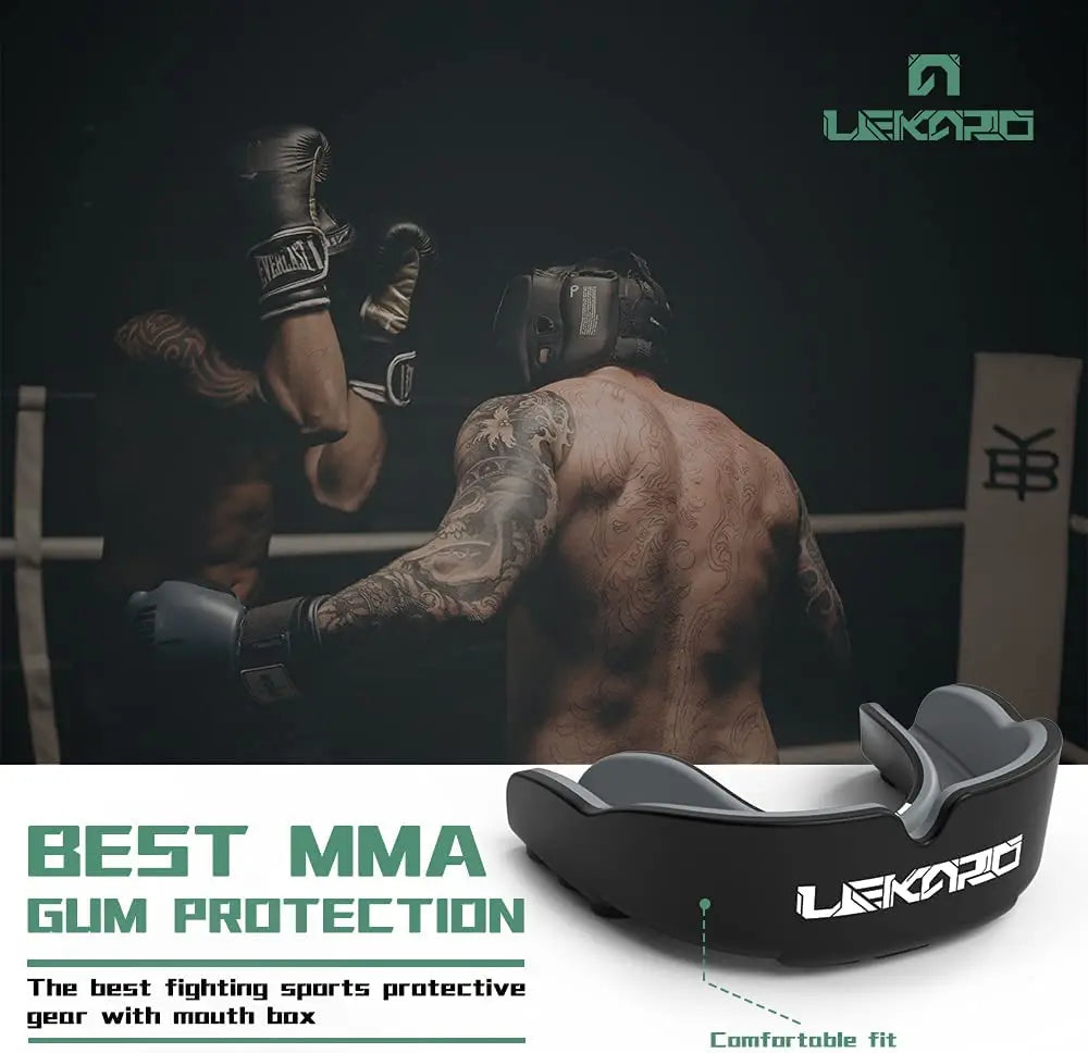 Protective Fighting Mouth Guard - Essential Gear for Martial Arts, Boxing, and Contact Sports