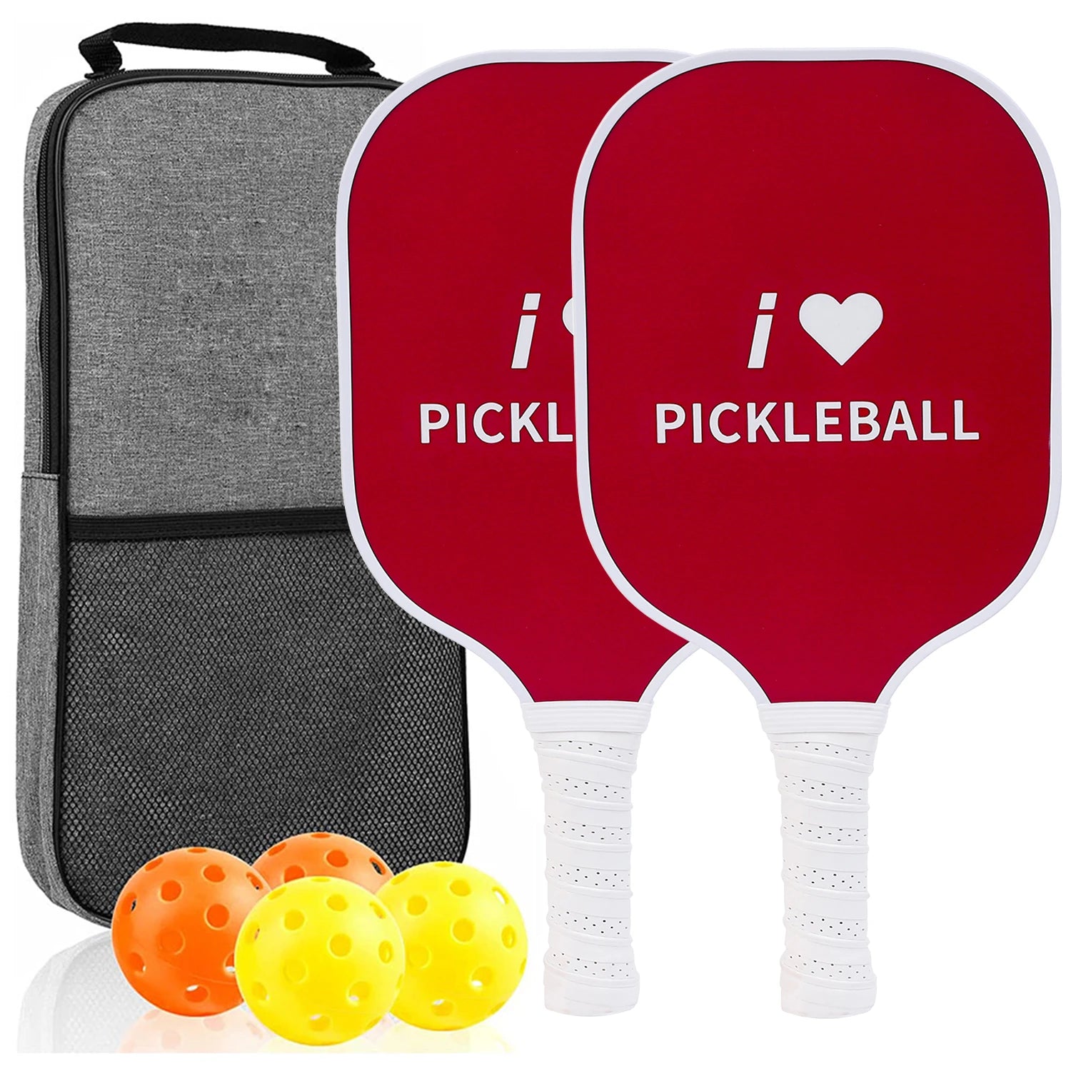 Pickleball Paddles Set - Premium Racket Set with Balls for Ultimate Pickleball Experience