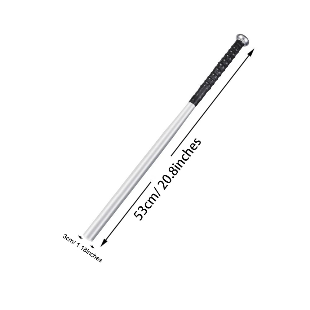 Lightweight Aluminum Alloy Baseball Bat 53cm/64cm Silvery