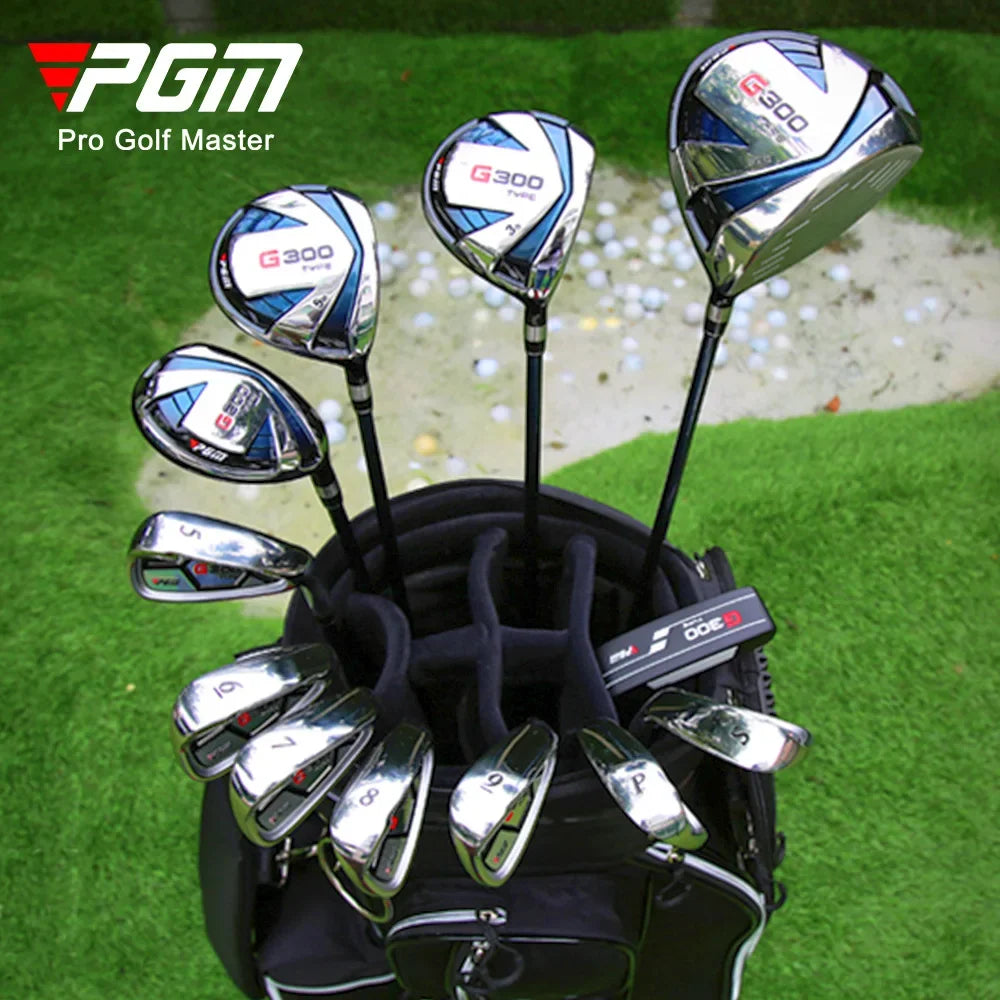 ⛳ PGM Men's Golf Clubs Set | 12pcs Right-Handed Beginner's Full Titanium Rod | G300 Generation with Bag