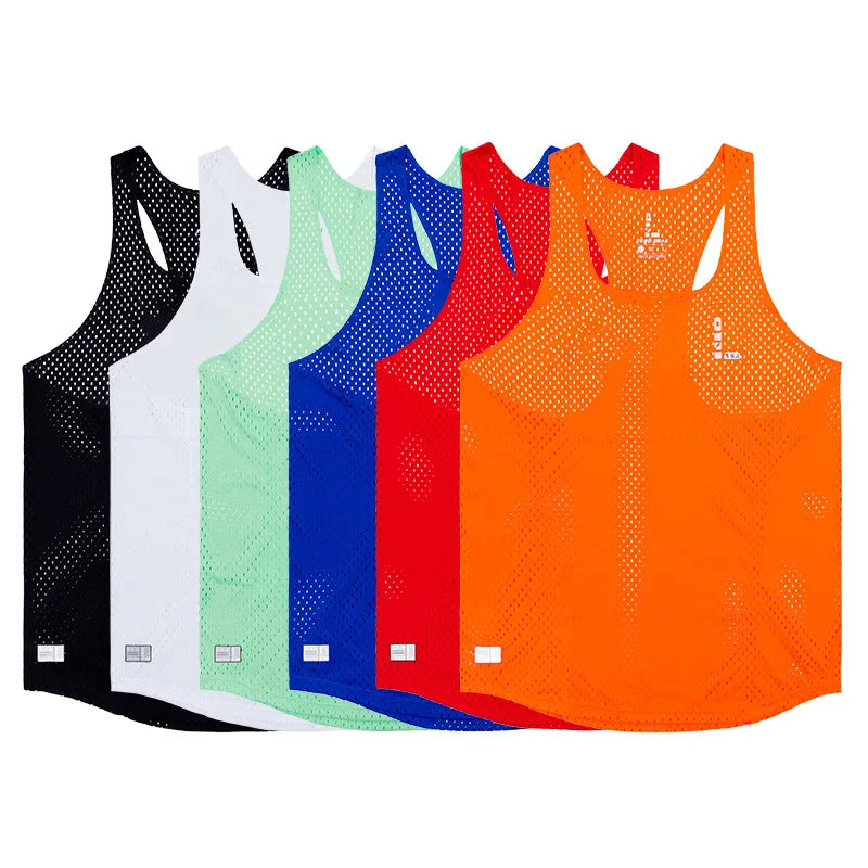 🏃‍♂️ Professional Men's Elite Seamless Marathon Running Vest | Track &amp; Field Singlet