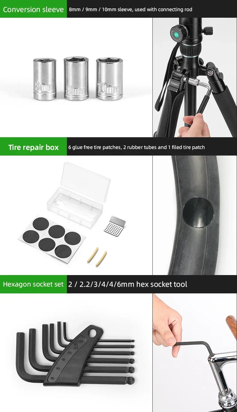 ROCKBROS Bicycle Tool Set: The Ultimate Cycling Repair Kit for Professionals