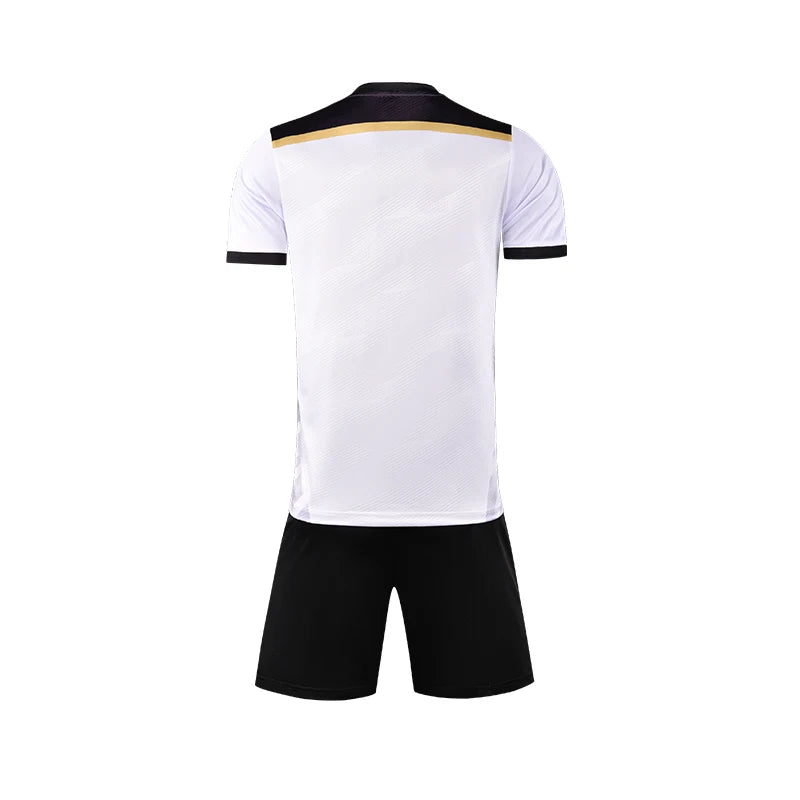 2024 Men's Soccer Jersey Set Training uniform Shirt Running Football short sleeve set