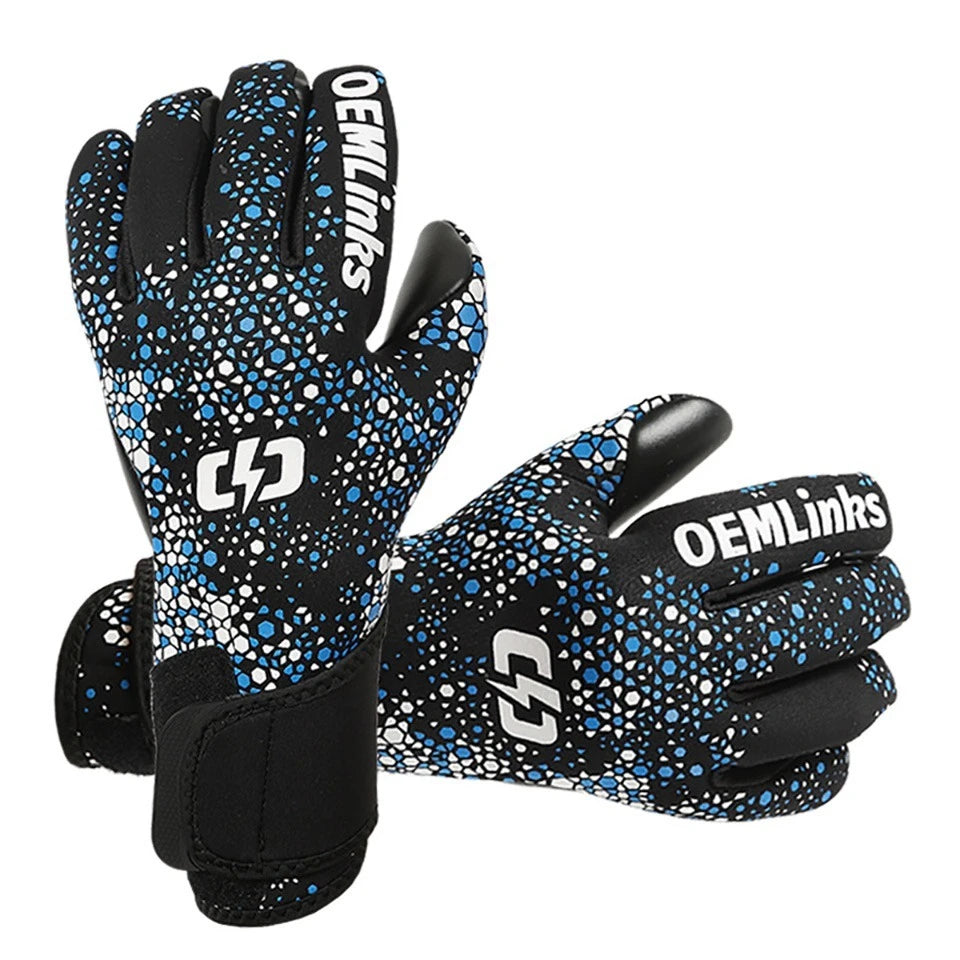 Professional Goalkeeper Gloves - Finger Protection Anti-Slip Soccer Training Gloves for Adults and Children