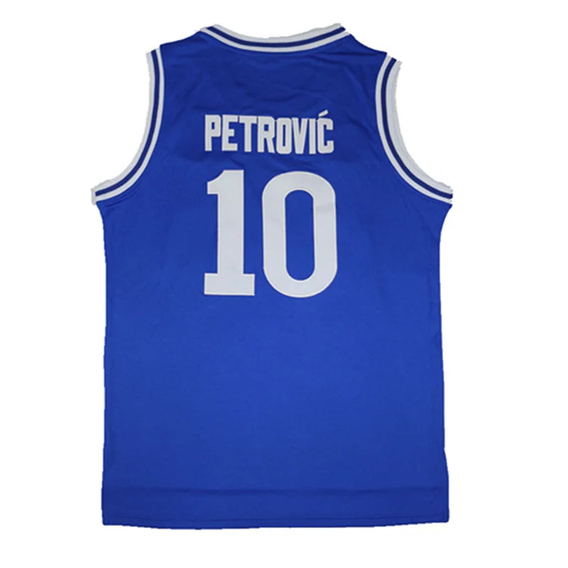 10 Basketball Jersey Blue 2024