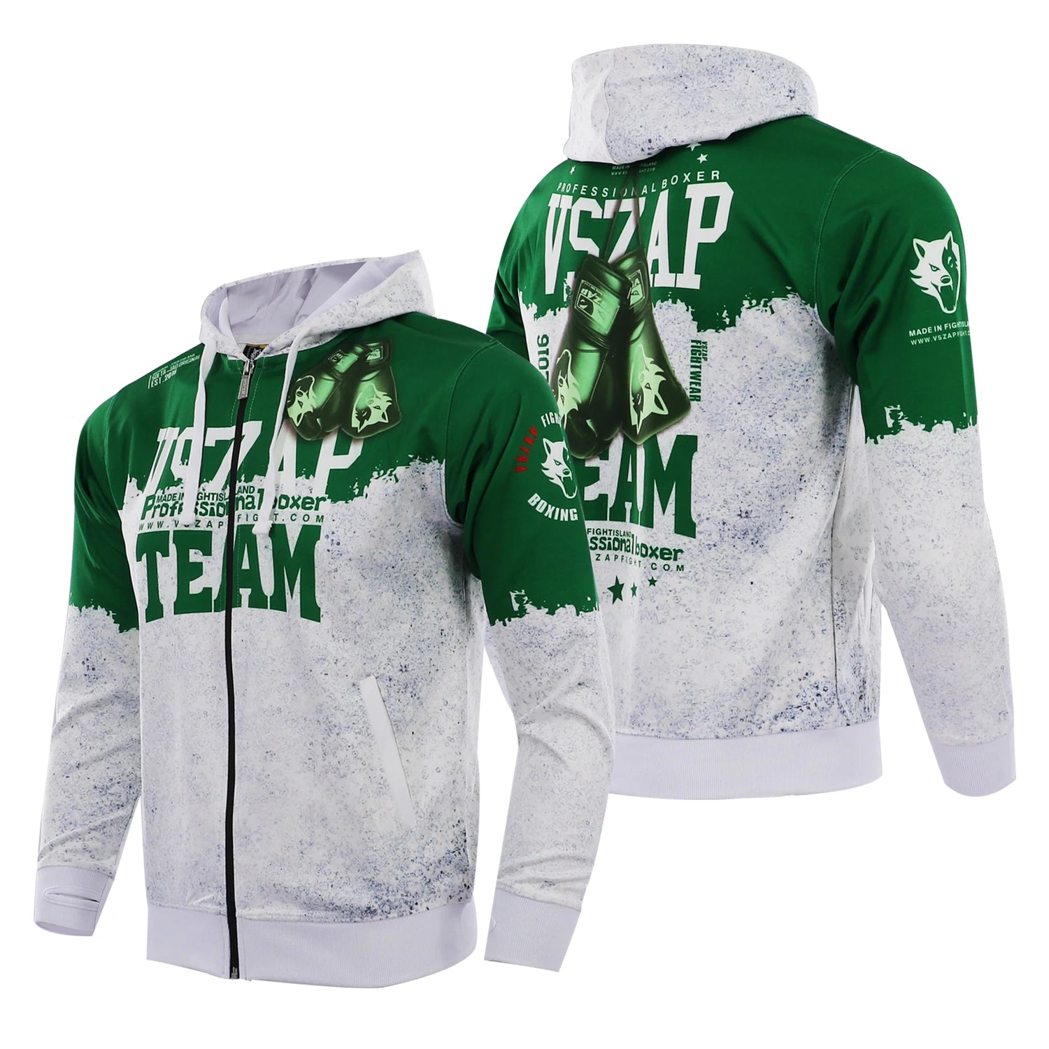 Autumn & Winter Training Jacket – Hooded Sweatshirt for MMA, Running & Jiu-Jitsu