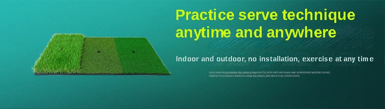 PGM Golf Hitting Mat | Durable PP Grass Pad for Indoor & Outdoor Practice | Golf Training Aids