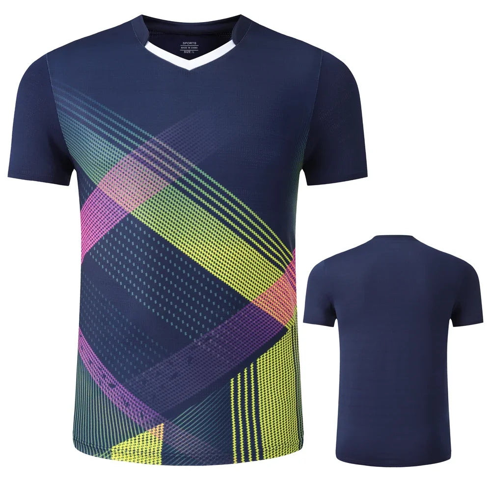 Sports Tennis Shirts for Men, Women, & Kids – Badminton, Table Tennis, Ping Pong, Soccer, & Gym Jerseys