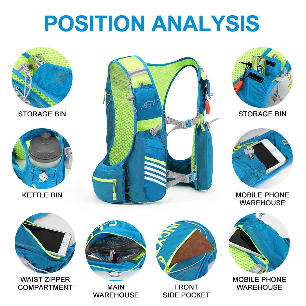 Running Vest Backpack - Lightweight Gear for Active Runners