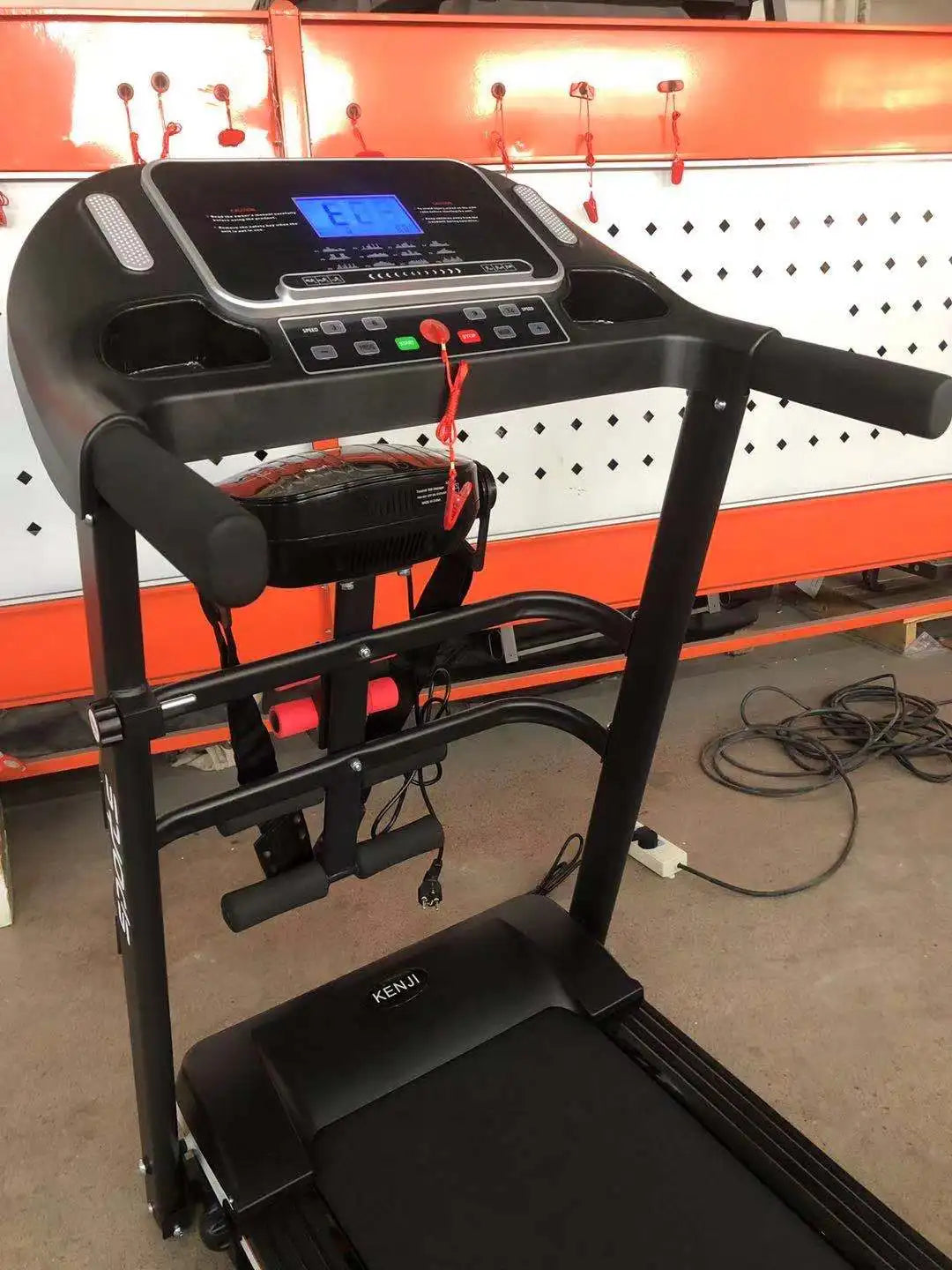 🏃‍♂️ Heart Rate Motorised Treadmill | Foldable Indoor Fitness Equipment